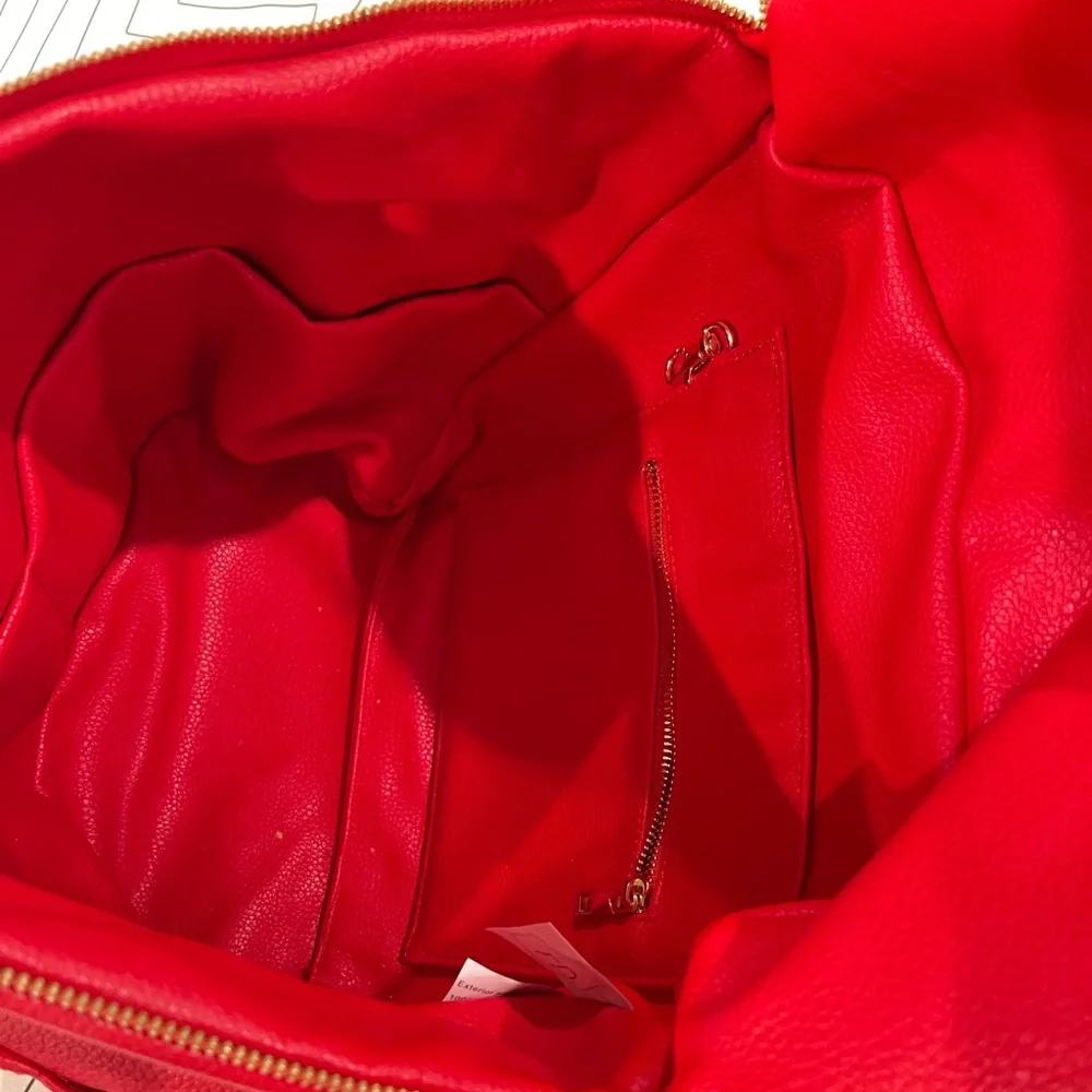 Fawn Design Red Original Diaper Bag